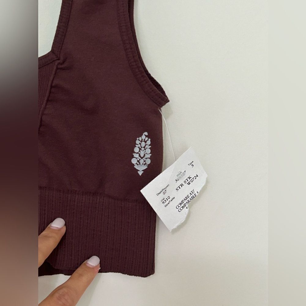 NWT Free People Movement Good Karma Square-Neck Bra - Picture 5 of 11